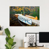 Poster Rivière Jacques-Cartier | Rabaskas Dock (Bureau à domicile)