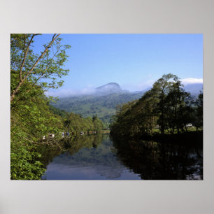 Poster Rivière Lochay Killin Ecosse