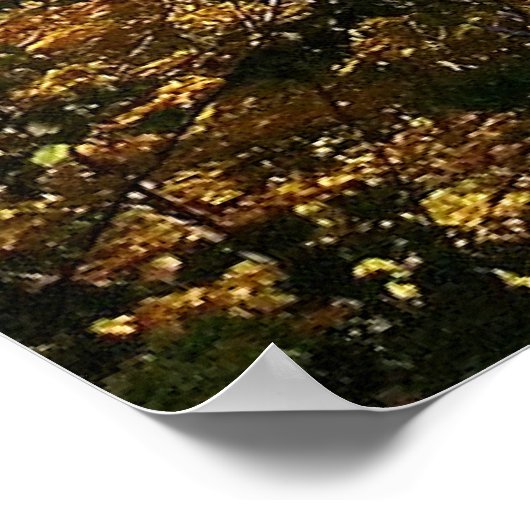 Poster Rivière Mississippi, automne, (Coin)