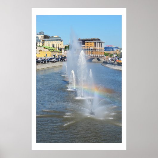 Poster Rivière Moscou (Devant)