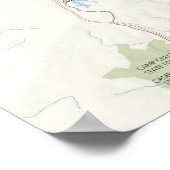 Poster Rivière-Nouvelle-Gorge (Coin)