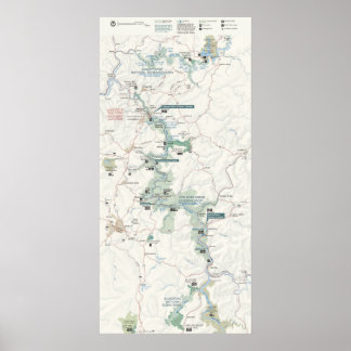 Poster Rivière-Nouvelle-Gorge