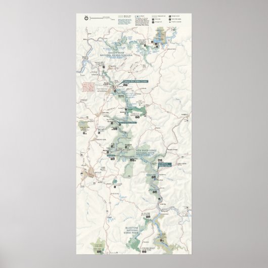 Poster Rivière-Nouvelle-Gorge (Devant)