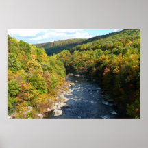 Rivière Ohiopyle en automne I Pennsylvanie Automne