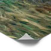 Poster Rivière Vintage C. Monet (Coin)