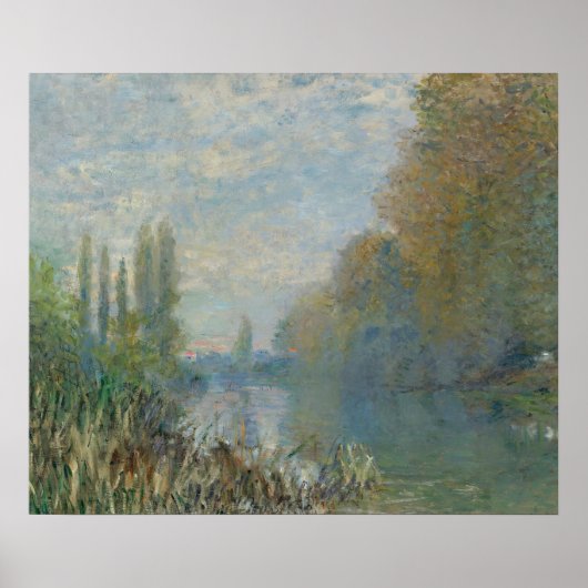 Poster Rivière Vintage C. Monet (Devant)