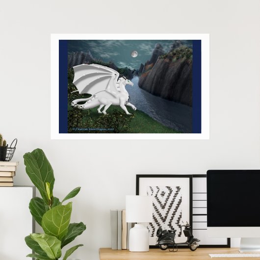 Poster Rivière Winding (Bureau à domicile)