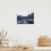 Poster Rivière Winter (Cuisine)