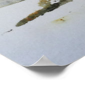 Poster Rivington pike Horwich Aquarelle (Coin)