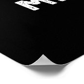 Poster Riz À La Viande Vous Drôle Sushi Steak Pun Dark BG (Coin)