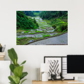 Poster Rizières de Banaue, Luzon (Bureau à domicile)
