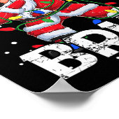 Poster Rizz Saison Bruh Noël Rizzmas Père Noël (Coin)