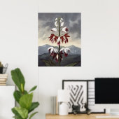 Poster RJ Thornton - L'orchidée chinoise de Limodoron (Bureau à domicile)