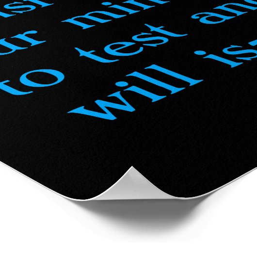 Poster Rm 12:2 avec Jésus sur la plage (Coin)