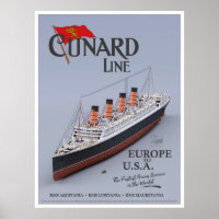 RMS Aquitania - Cunard Line
