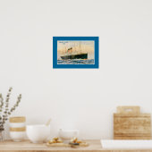 Poster RMS Celtic (Cuisine)