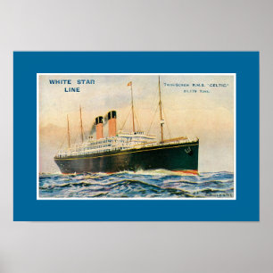 Poster RMS Celtic