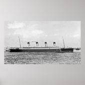 Poster RMS Olympic : Vue large (Devant)