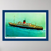 Poster RMS Parthia (Devant)