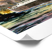 Poster RMS Saxonia (Coin)