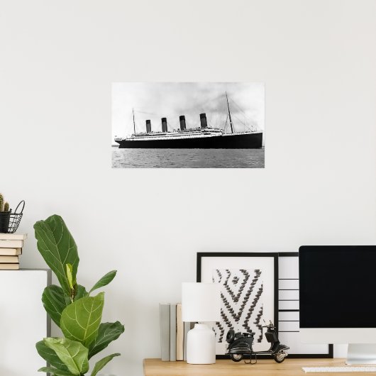 Poster RMS Titanic (Bureau à domicile)