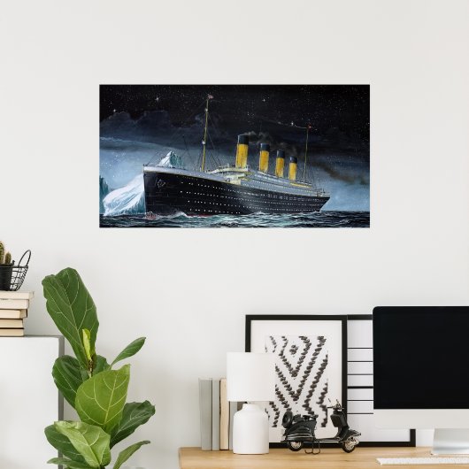Poster RMS Titanic (Bureau à domicile)
