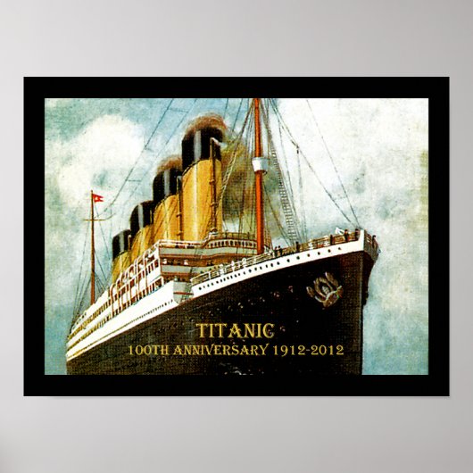 Poster RMS Titanic 100e anniversaire (Devant)