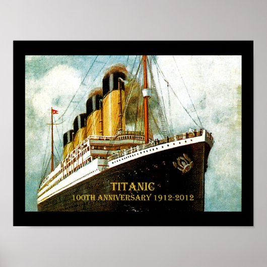 Poster RMS Titanic 100e anniversaire (Devant)