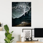 Poster RMS Titanic Lies au fond de l'Atlantique (Bureau à domicile)