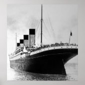Poster RMS Titanic sortant (Devant)