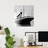 Poster RMS Titanic sortant (Bureau à domicile)
