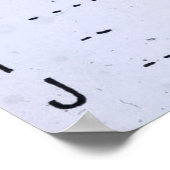 Poster RMS Titanic Vintage Morse Code SOS (Coin)