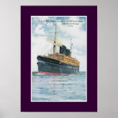 Poster RMS Viceroy de l'Inde (Devant)