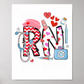 Poster Rn Good Hands mignonne Infirmière Étudiante en soi (Devant)