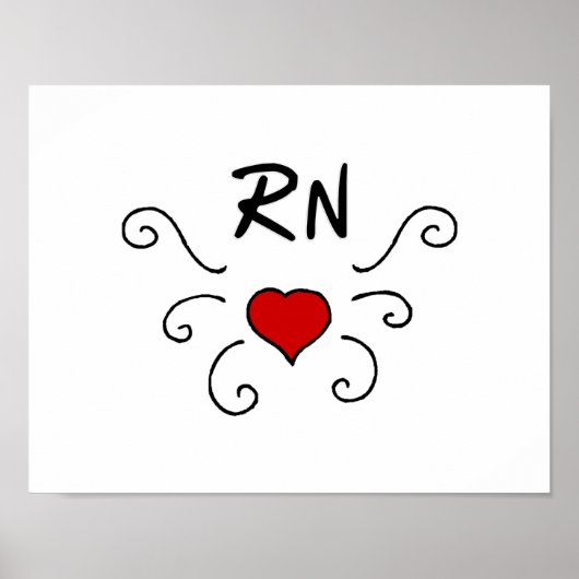 Poster RN Love Tattoo (Devant)
