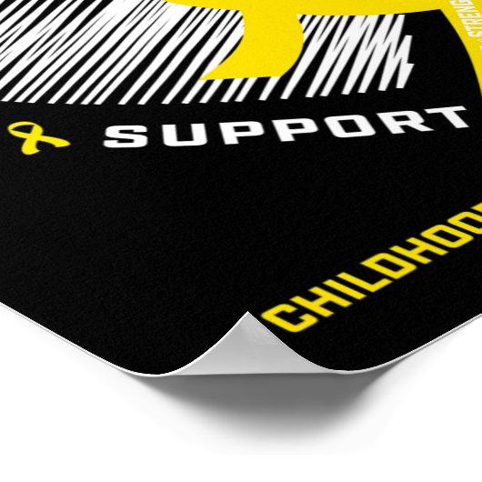 Poster RN Oncologiste pédiatrique Sensibilisation au canc (Coin)