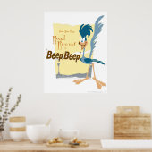 POSTER ROAD RUNNER™ BEEP BEEP™ ! (Cuisine)