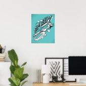 Poster ROAD RUNNER™ BEEP BEEP!™ Halftone (Bureau à domicile)