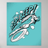 Poster ROAD RUNNER™ BEEP BEEP!™ Halftone (Devant)