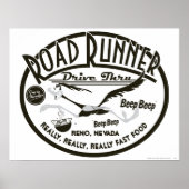 Poster ROAD RUNNER™ Drive Thru (Devant)