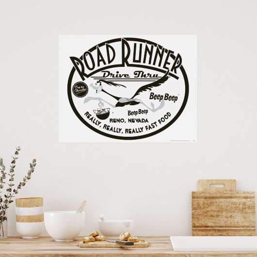 Poster ROAD RUNNER™ Drive Thru (Cuisine)
