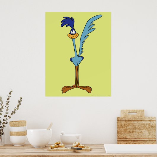 Poster ROAD RUNNER™ en couleur (Cuisine)