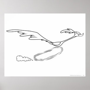 Poster ROAD RUNNER™ Running Fast