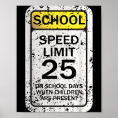 Poster Road Signs Funny Traffic Signs Halloween Costume P (Devant)