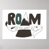 Poster Roam (Devant)
