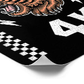 Poster Roaring Into 4k Roaring Tiger Back To School Boy G (Coin)