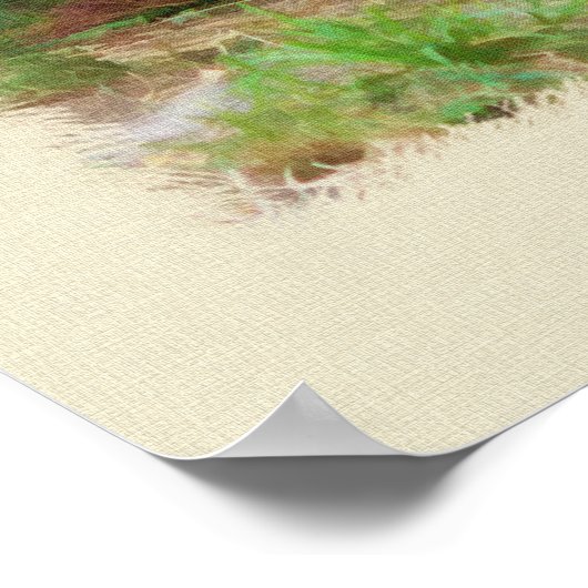 Poster Roaring Lion (Coin)