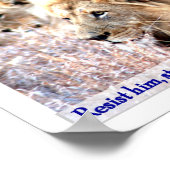 Poster Roaring Lion (Coin)