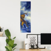 Poster Roaring Tiger and Dragon Hosen 1920 (Bureau à domicile)