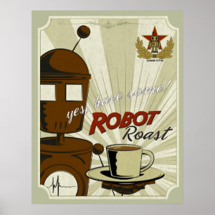 Poster Roast Robot